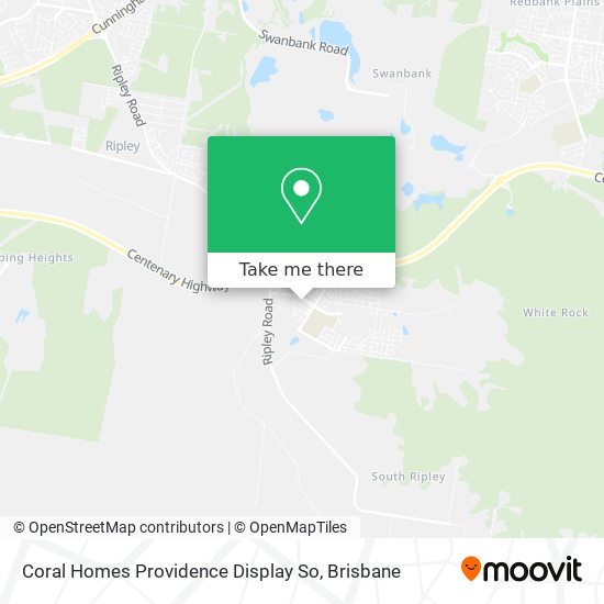 Coral Homes Providence Display So map