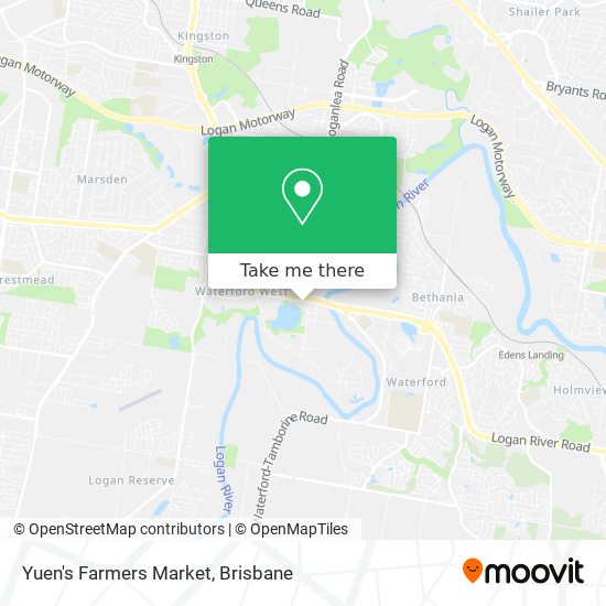 Yuen's Farmers Market map