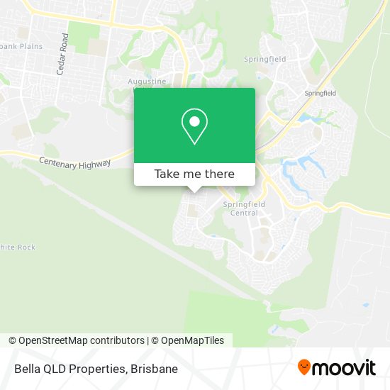 Map Of Springfield Qld How To Get To Bella Qld Properties In Springfield Lakes By Bus Or Train?