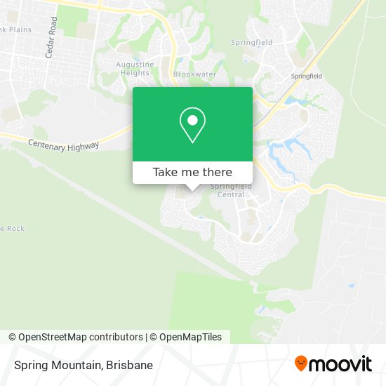 Spring Mountain map