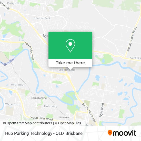 Hub Parking Technology - QLD map