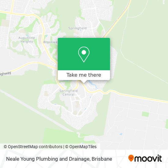 Neale Young Plumbing and Drainage map