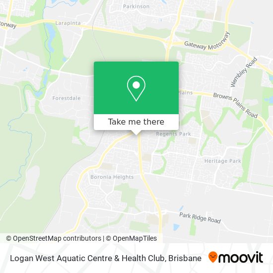 Mapa Logan West Aquatic Centre & Health Club