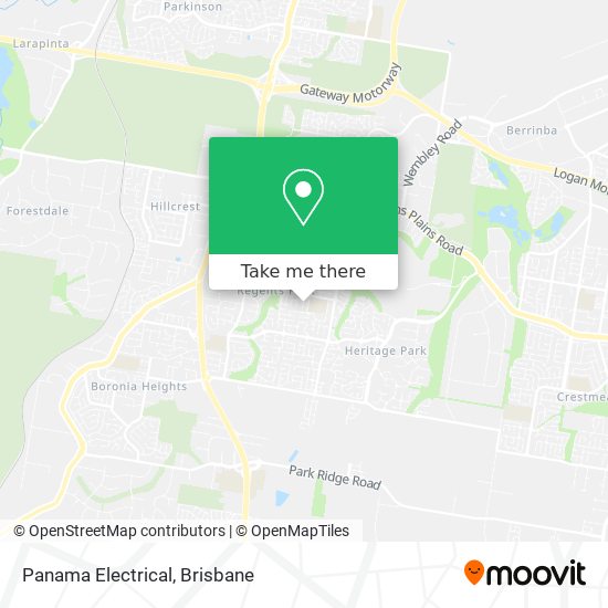 Panama Electrical map