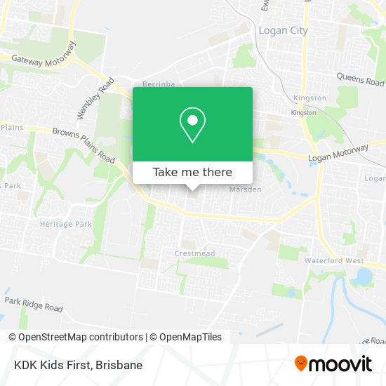 KDK Kids First map