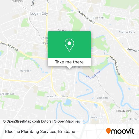 Blueline Plumbing Services map