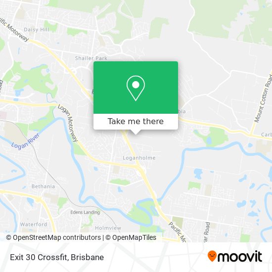 Exit 30 Crossfit map