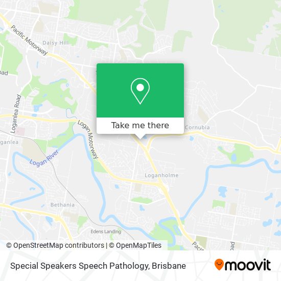 Special Speakers Speech Pathology map