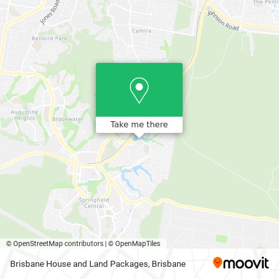 Mapa Brisbane House and Land Packages