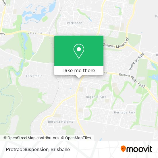 Protrac Suspension map