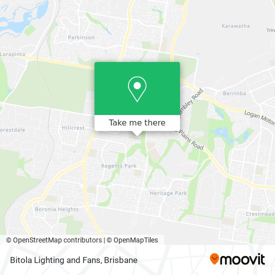 Bitola Lighting and Fans map