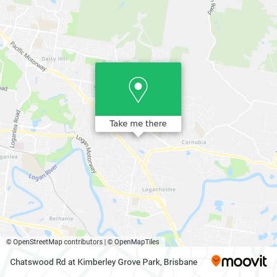 Chatswood Rd at Kimberley Grove Park map