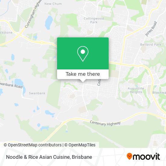 Noodle & Rice Asian Cuisine map