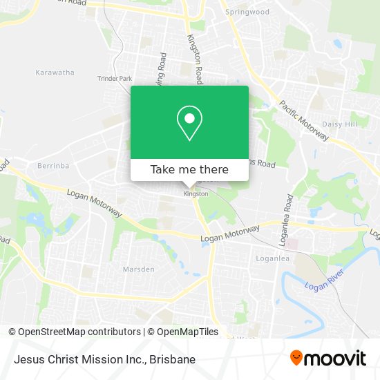 Jesus Christ Mission Inc. map