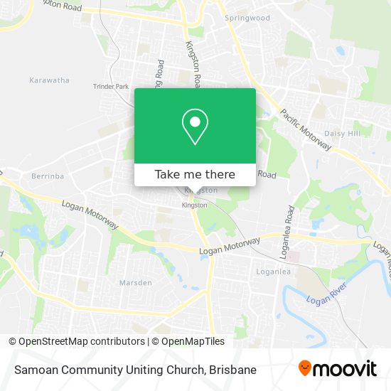 Samoan Community Uniting Church map