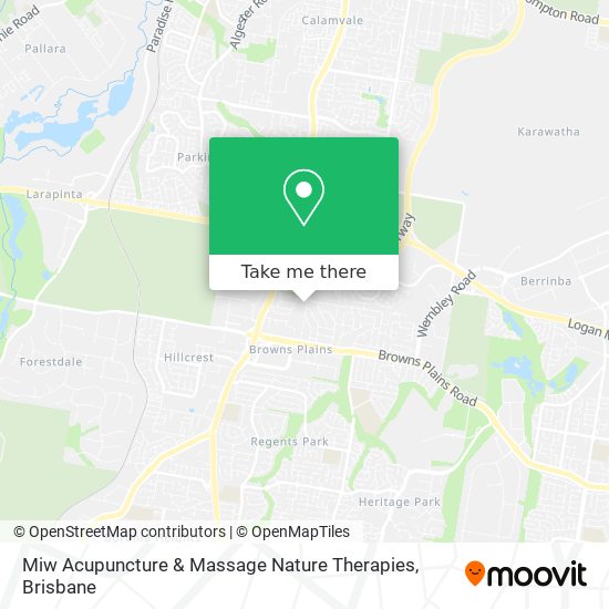 Miw Acupuncture & Massage Nature Therapies map