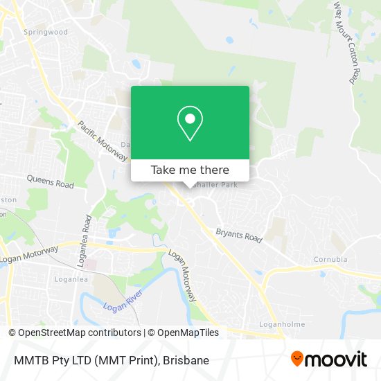 MMTB Pty LTD (MMT Print) map