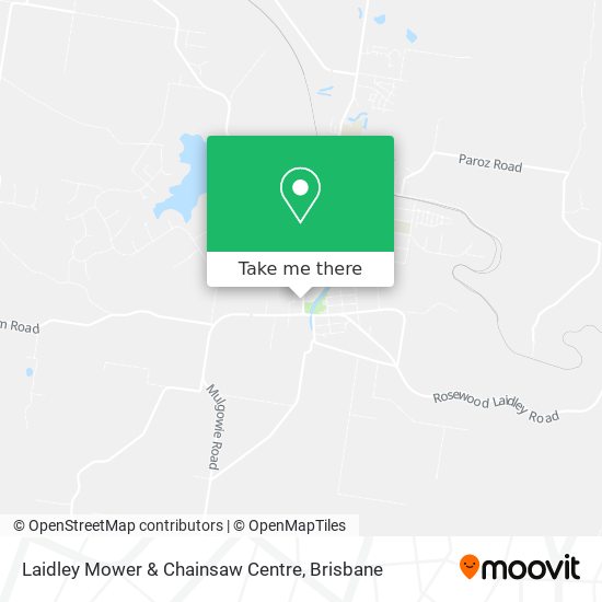 Laidley Mower & Chainsaw Centre map