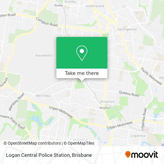 Logan Central Police Station map