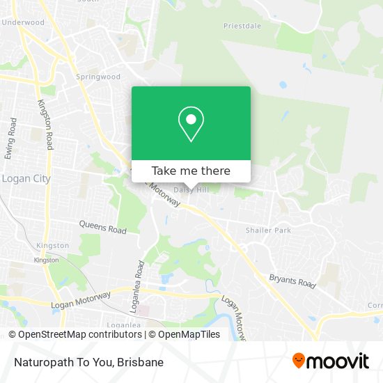Naturopath To You map