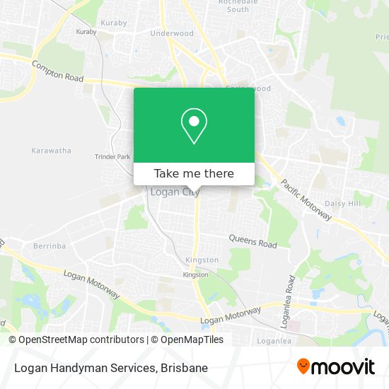 Logan Handyman Services map