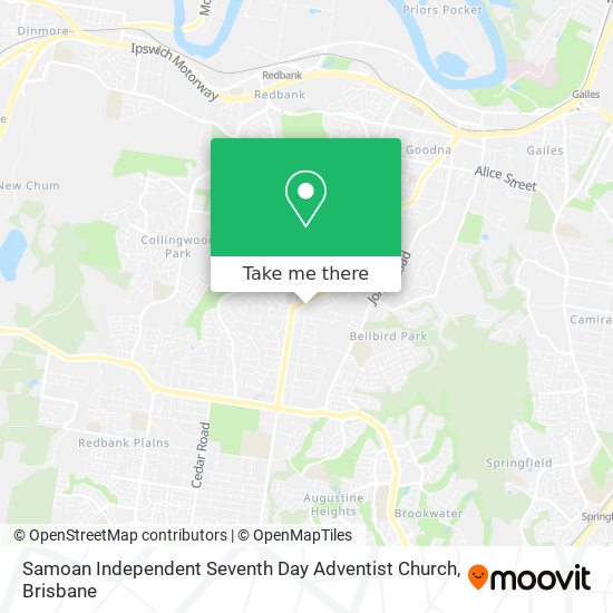 Samoan Independent Seventh Day Adventist Church map