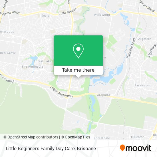 Little Beginners Family Day Care map