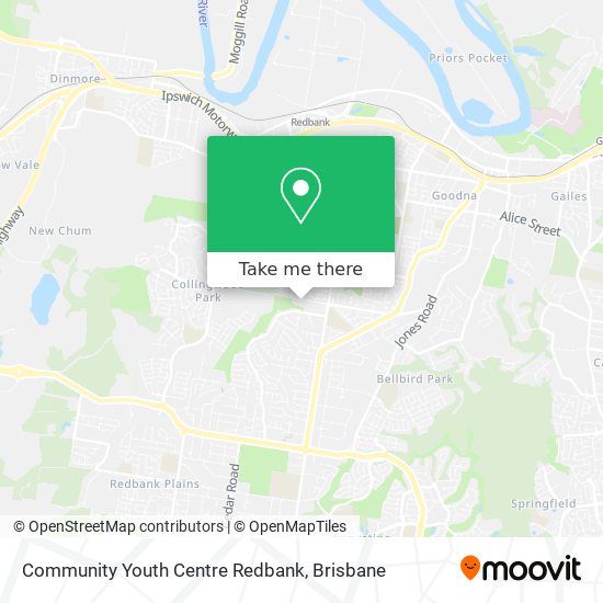 Community Youth Centre Redbank map