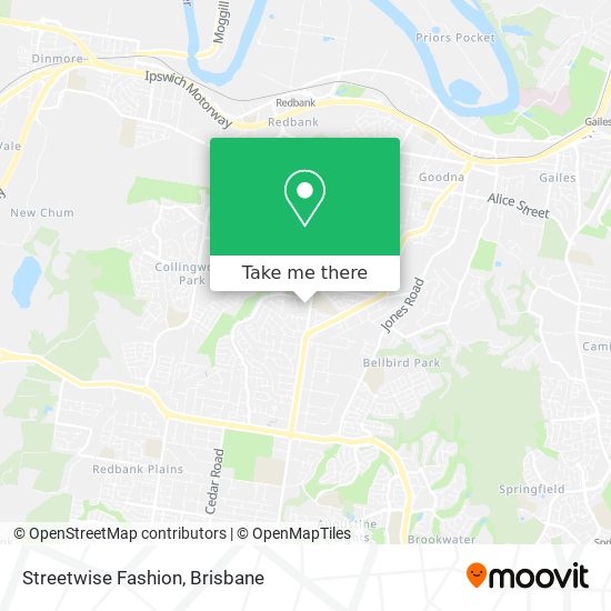 Streetwise Fashion map