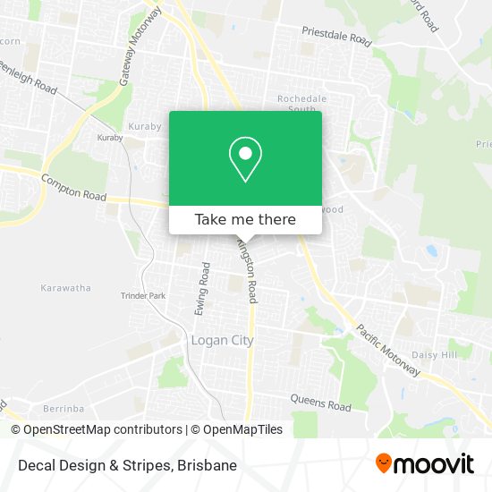 Decal Design & Stripes map