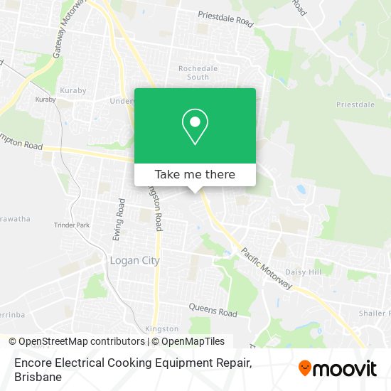 Encore Electrical Cooking Equipment Repair map