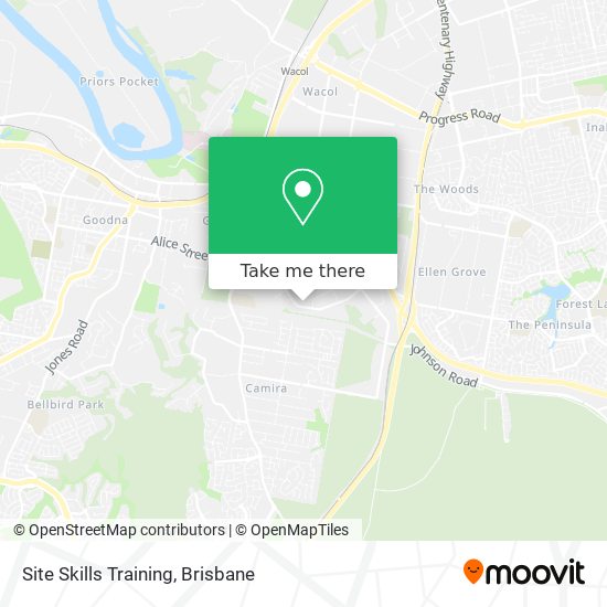 Site Skills Training map
