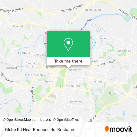 Glebe Rd Near Brisbane Rd map