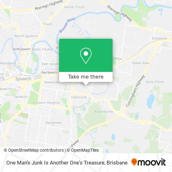 One Man's Junk Is Another One's Treasure map