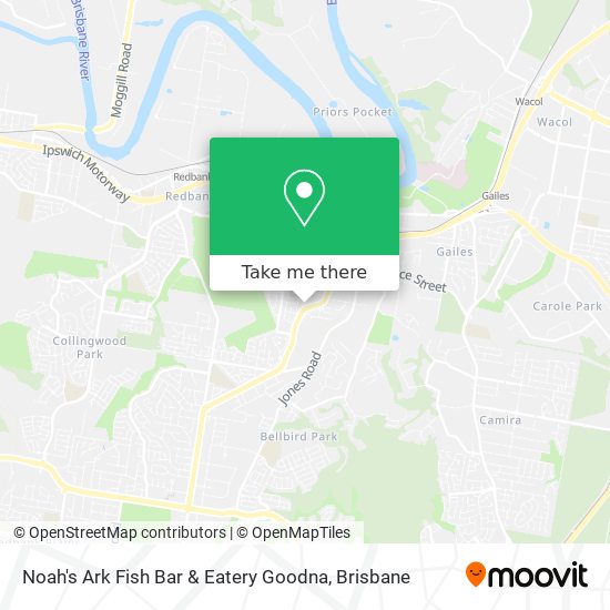 Noah's Ark Fish Bar & Eatery Goodna map