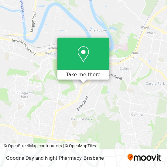 Goodna Day and Night Pharmacy map