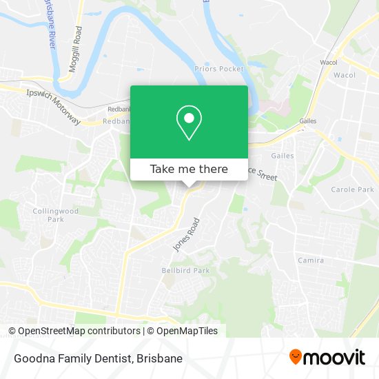 Goodna Family Dentist map