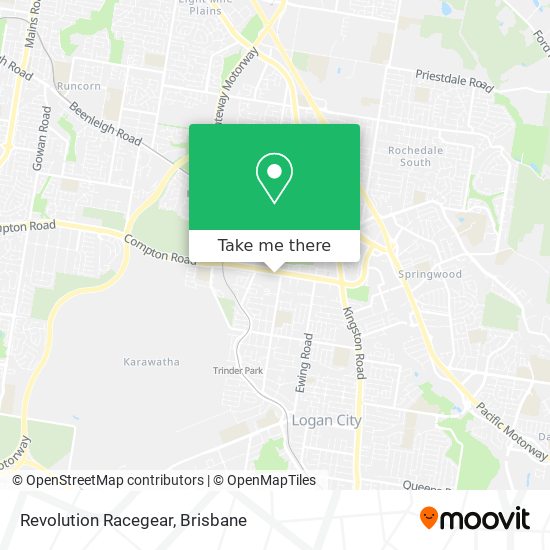 Revolution Racegear map