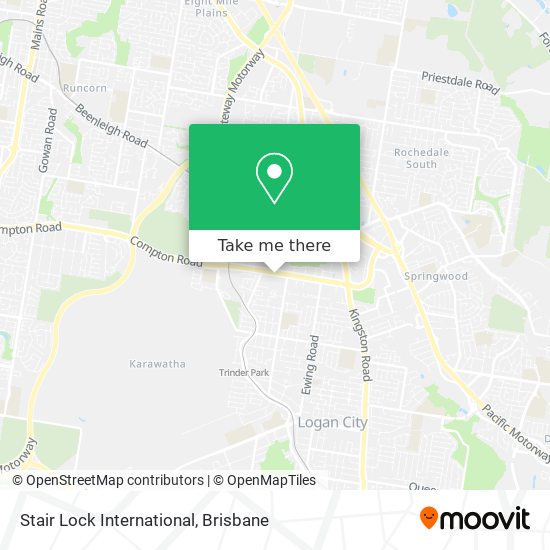 Stair Lock International map