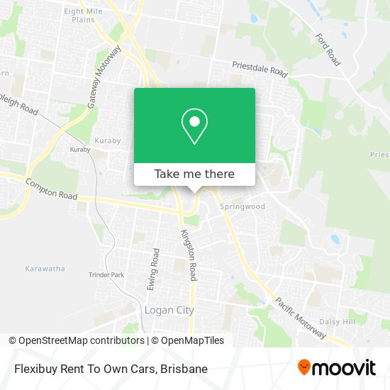 Flexibuy Rent To Own Cars map