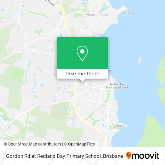 Gordon Rd at Redland Bay Primary School map