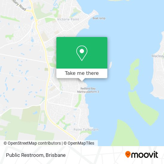 Public Restroom map
