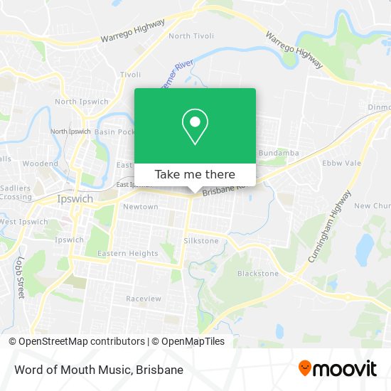 Word of Mouth Music map