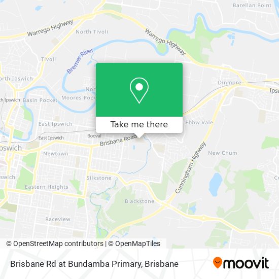 Brisbane Rd at Bundamba Primary map
