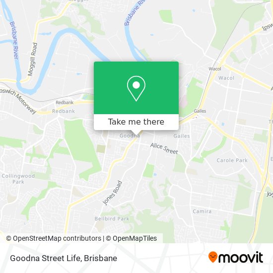 Goodna Street Life map