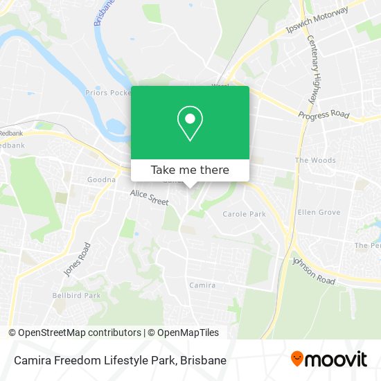 Camira Freedom Lifestyle Park map