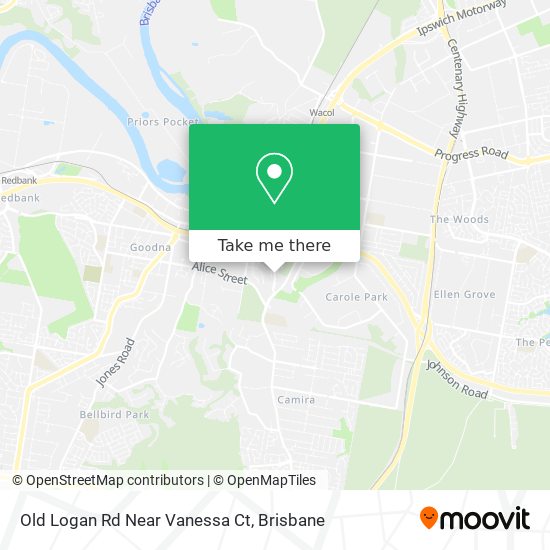 Old Logan Rd Near Vanessa Ct map
