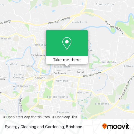 Synergy Cleaning and Gardening map