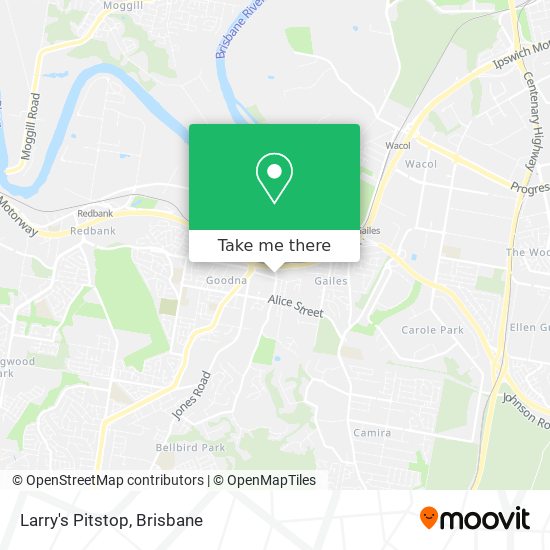 Larry's Pitstop map