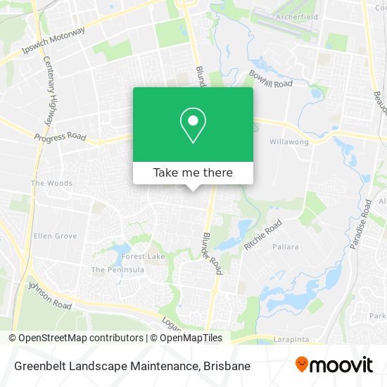 Greenbelt Landscape Maintenance map